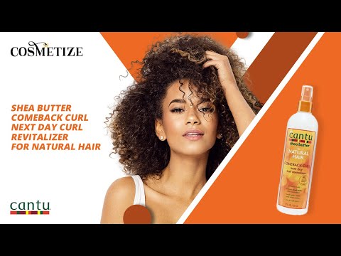 Cantu Shea Butter Comeback Curl Next Day Curl Revitalizer For Natural Hair