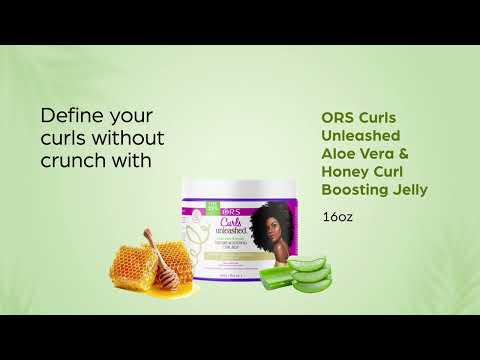 ORS Curls Unleashed Aloe Vera & Honey Curl Boosting Jelly