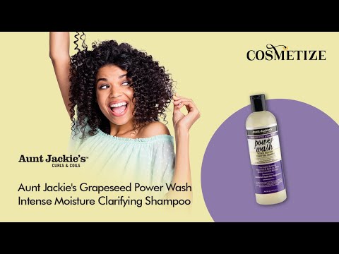 Aunt Jackie's Grapeseed Power Wash Intense Moisture Clarifying Shampoo