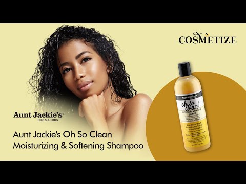 Aunt Jackie's Oh So Clean Moisturizing & Softening Shampoo