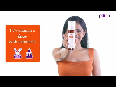 Plum 1.5% Vitamin C Toner with Mandarin