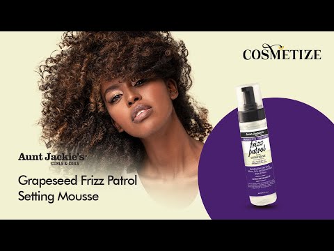 Aunt Jackie's Grapeseed Frizz Patrol Setting Mousse