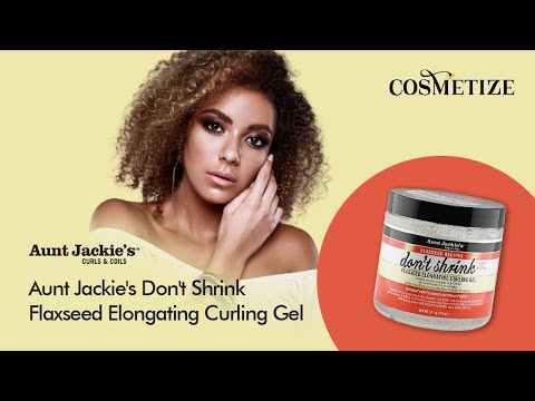 Aunt Jackie's Don't Shrink Flaxseed Elongating Curling Gel