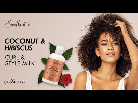 Shea Moisture Coconut & Hibiscus Curl & Style Milk