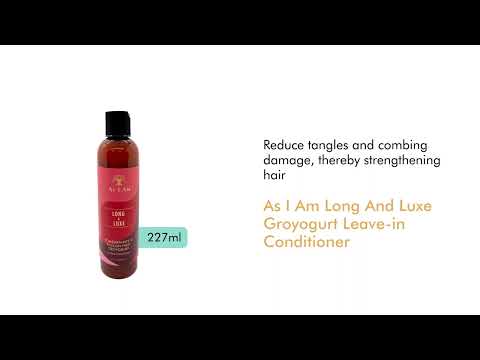 As I Am Long And Luxe Groyogurt Leave-in Conditioner