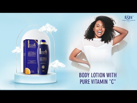 Fair & White Exclusive Whitenizer Body Lotion With Vitamin C