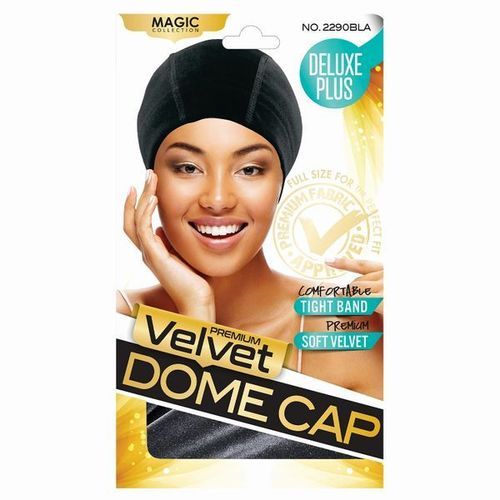 Magic Collection Velvet Dome Cap 2290bla