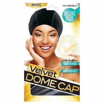 Magic Collection Velvet Dome Cap 2290bla