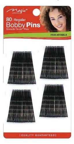 Magic Collection 80 Regular Bobby Pins