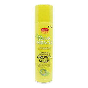 African Pride Olive Miracle Anti-Breakage Maximum Strengthening Growth Sheen