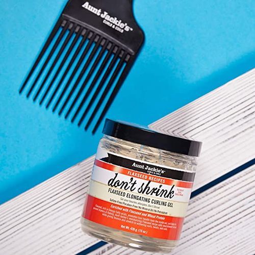 Aunt Jackie's Don't Shrink Flaxseed Elongating Curling Gel