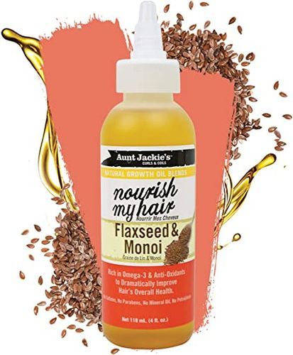 Aunt Jackie's Nourish My Hair Flaxseed & Monoi Oil
