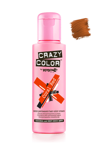 Crazy Color Semi Permanent Hair Color Cream
