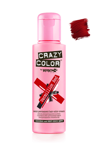 Crazy Color Semi Permanent Hair Color Cream