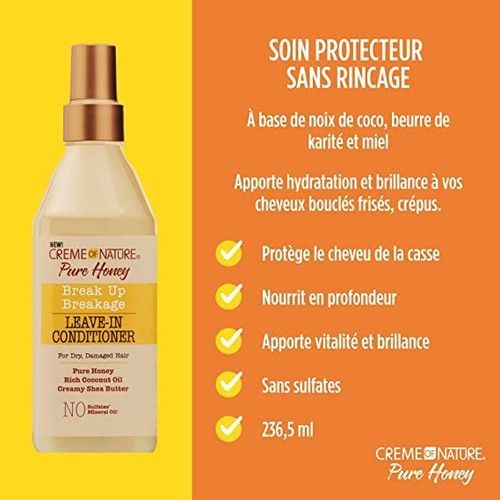 Creme Of Nature Pure Honey Break Up Breakage Leave-In Conditioner