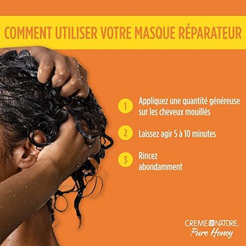 Creme Of Nature Pure Honey Moisture Replenish & Strength Hair Mask