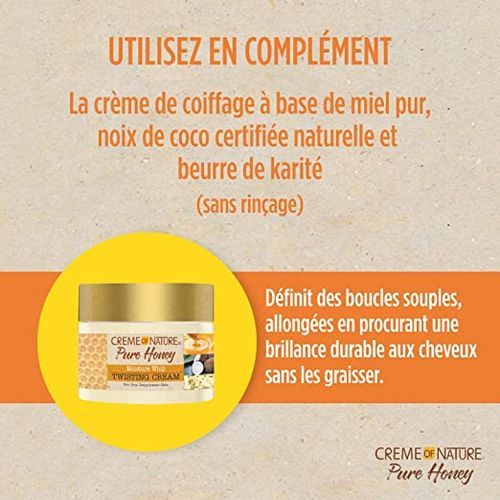 Creme Of Nature Pure Honey Moisture Whip Twisting Cream