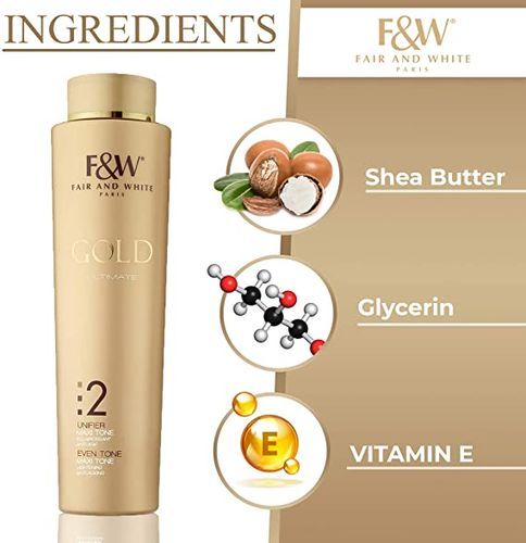 Fair & White Gold Even Tone Maxitone Lightening Anti Ageing Body Lotion