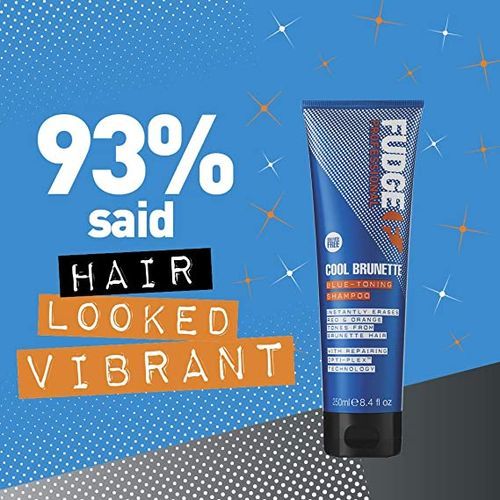 Fudge Cool Brunette Blue-toning Shampoo
