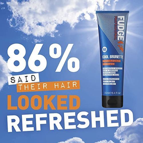 Fudge Cool Brunette Blue-toning Shampoo