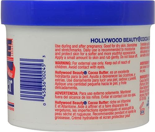 Hollywood Beauty Cocoa Butter Skin Creme With Vitamin E