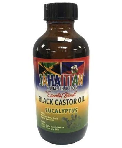 Jahaitian Essential Blends Black Castor Oil With Eucalyptus