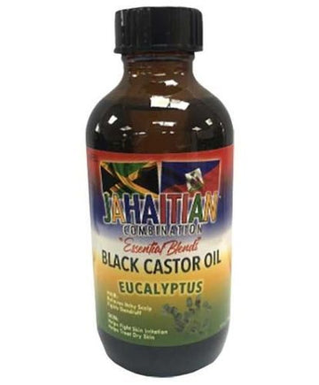 Jahaitian Essential Blends Black Castor Oil With Eucalyptus