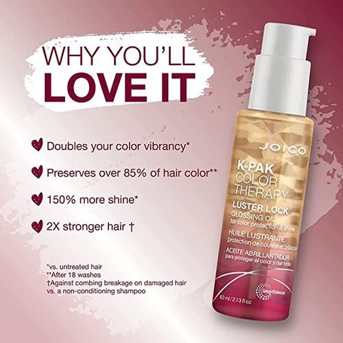 Joico K-pak Colour Therapy Luster Lock Glossing Oil