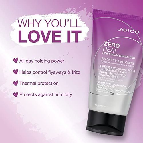 Joico Zero Heat Air Dry Styling Creme For Fine Hair
