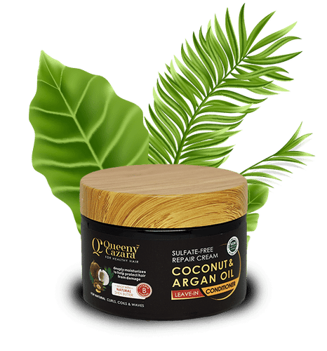 Queeny Cazara Coconut & Argan Oil Leave-In Conditioner