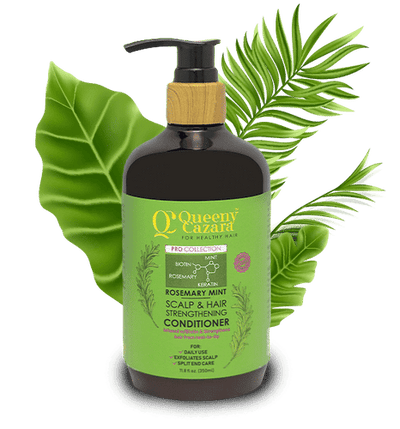 Queeny Cazara Rosemary Mint Scalp & Hair Strengthening Conditioner
