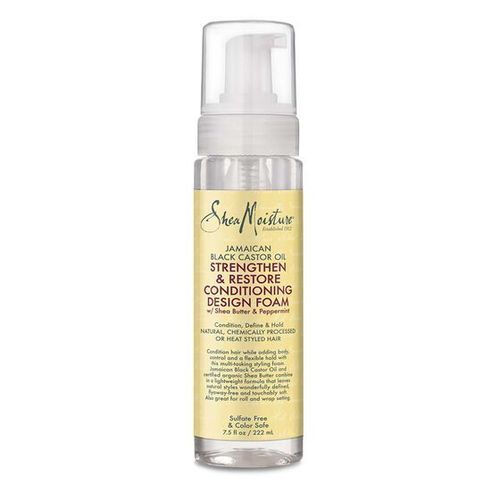 Shea Moisture Jamaican Black Castor Oil Strengthen & Restore Conditioning Design Foam
