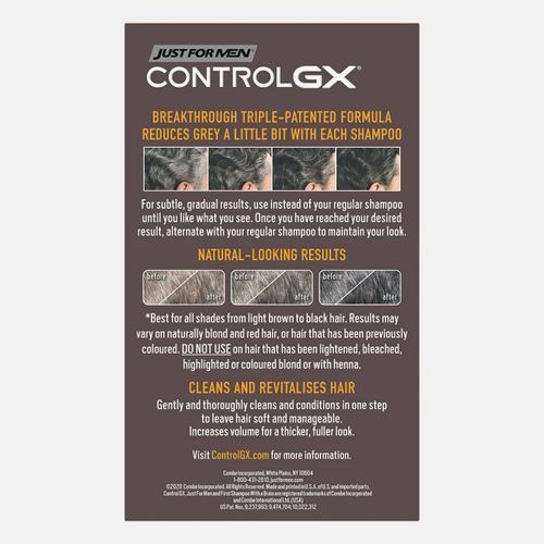 Just For Men Control Gx Grey Reducing 2 In 1 Shampoo & Conditioner