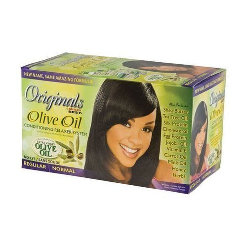 Original Africa's Best Olive Oil Conditioning Relaxer System