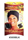 Magic Collection Women's Organic Argan Oil Treated Foam Wrap3009Blk