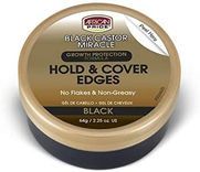 African Pride Black Castor Miracle Hold & Cover Edges