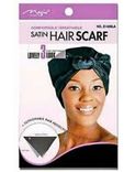 Magic Collection Women's Satin Hair Scarf2146Bla